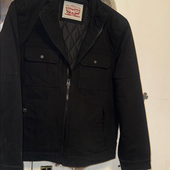 Levi's Men's Black Shirt Jacket - Picture 3 of 12